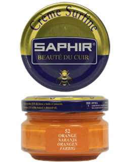 Saphir surfine крем оранжевый для обуви из гладкой кожи – Центр бытовых услуг